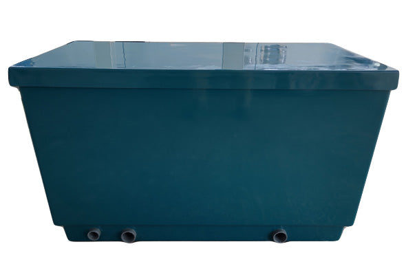 ライフ商事 FRP製生物濾過槽 2-2型 2槽式 本体+濾材 ビニロック マットろ材1式2槽目ヴォルケーノ かき殻 送料無料(東北 九州 北海道 沖縄 離島は別途見積)