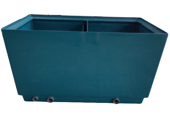 ライフ商事 FRP製生物濾過槽 2-2型 2槽式 本体+濾材 ビニロック マットろ材1式2槽目ヴォルケーノ かき殻 送料無料(東北 九州 北海道 沖縄 離島は別途見積)