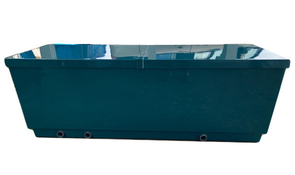 ライフ商事 FRP製生物濾過槽 3-2型 2槽式 本体+濾材 ビニロック マットろ材1式 送料無料(東北 九州 北海道 沖縄 離島は別途見積)