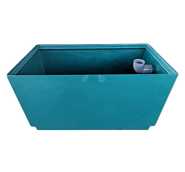 ライフ商事 FRP製生物濾過槽 2-1型 1槽式 本体+濾材 ビニロック マットろ材1式+殺藻灯(岩崎電気15W1灯式) 送料無料(東北 九州 北海道 沖縄 離島は別途見積)