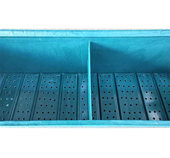 ライフ商事 FRP製生物濾過槽 3-1型 1槽式 本体+濾材 ビニロック マットろ材1式 送料無料(東北 九州 北海道 沖縄 離島は別途見積)