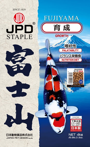 JPD 日本動物薬品 富士山 M 浮上 4kg 1袋 送料無料 但、一部地域除 2点目より400円引