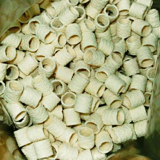 バルク濾材 Mサイズ(15Φ) 50L 同梱不可 送料無料 但、一部地域除