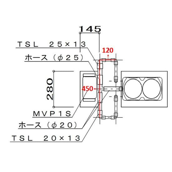 フジクリーン工業(マルカ) エアーポンプ EcoMac150+MVP1S 送料無料 但、一部地域除