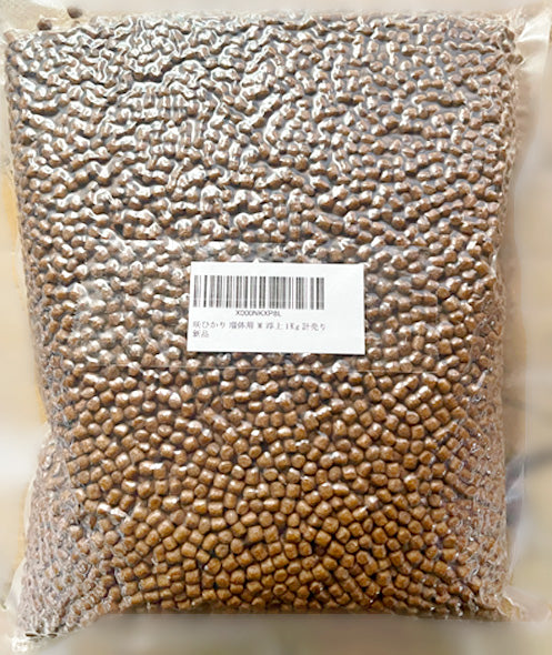 キョーリン 咲ひかり 増体用 M 浮 1kg 計売 (密封包装) 送料無料 但、一部地域除 2点目より400円引