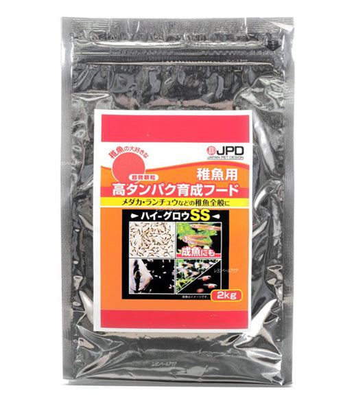 日本動物薬品 高タンパク育成フード ハイグロウ SS 2kg 送料無料 但、一部地域除 2点目より300円引 – 大谷錦鯉店