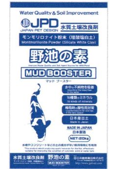 モンモリロナイト粘土粉末 日本動物薬品 野池の素 20kg 同梱不可 代引不可 送料無料 但、一部地域除 – 大谷錦鯉店