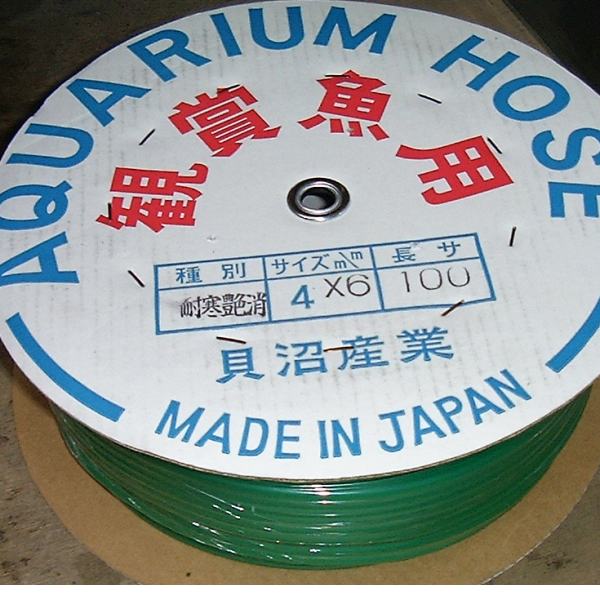貝沼産業 エアーチューブ 100m 耐寒艶消 グリーン 送料無料 但、一部地域除 2点目より00円引