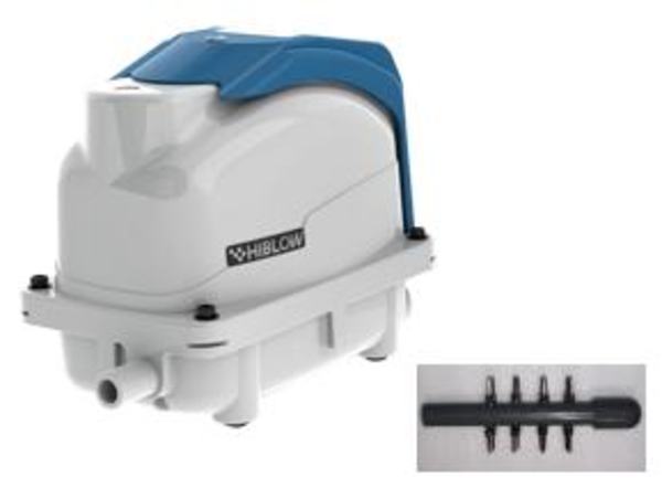 テクノ高槻 エアーポンプ XP-40 + 8方分岐管 送料無料 但、一部地域除 同梱不可 2点目より400円引