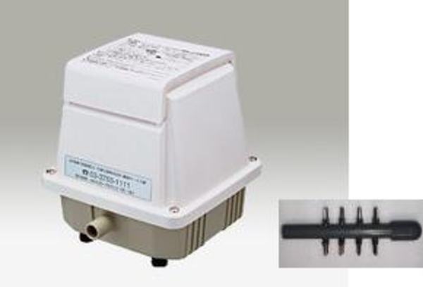 メドー(日東工器) サイレントブロワ LA-30C + 8方分岐管 送料無料 但、一部地域除 同梱不可 2点目より400円引