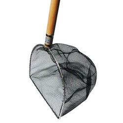 活魚水槽用網 ST-09 扇網 径270mm 柄長400mm 深さ200mm 細目3.8mm 送料無料 但、一部地域除 同一商品購入2点目より1000円引