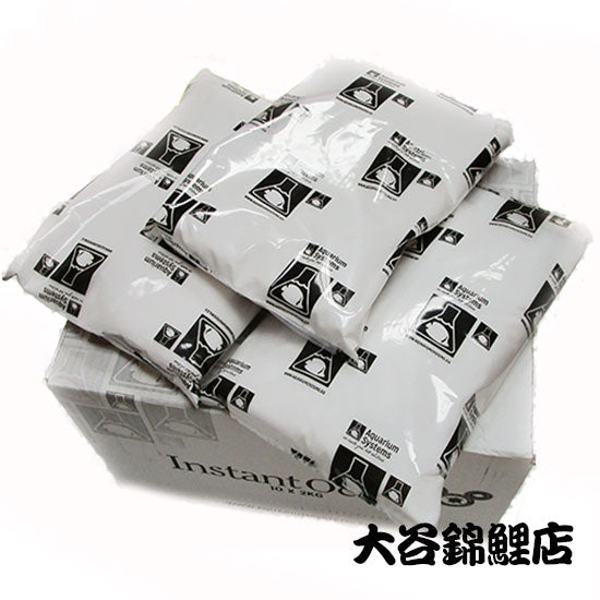 ナプコ インスタントオーシャン 600L 60L×10袋入 20kg・箱タイプ 人工海水 送料無料 但、一部地域除