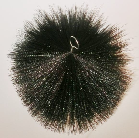 淡水・海水両用ロール型 産卵藻 直径24cm×ブラシ長約18cm×全長28cm 15本 送料無料 但、一部地域除 同梱不可