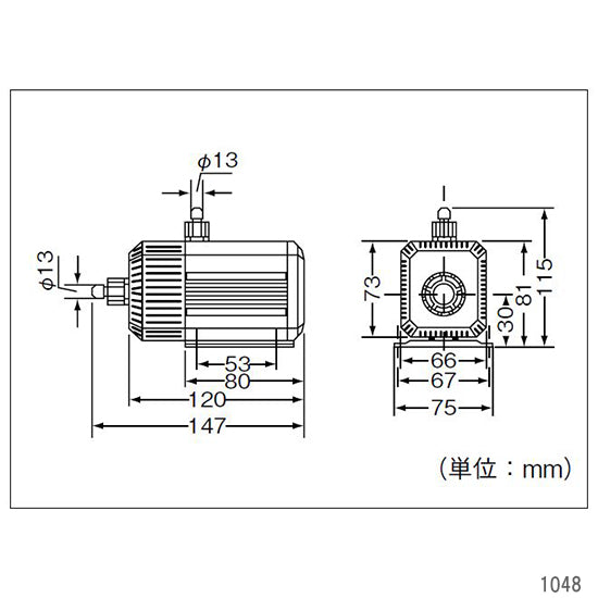 エーハイム 水陸両用ポンプ 1048 60Hz 淡水・海水両用 送料無料 但、一部地域除 2点目より300円引
