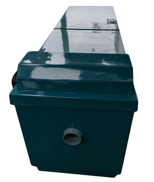 ライフ商事 FRP製生物濾過槽 3-3型 3槽式 送料無料(東北 九州 北海道 沖縄 離島は別途見積) 同梱不可