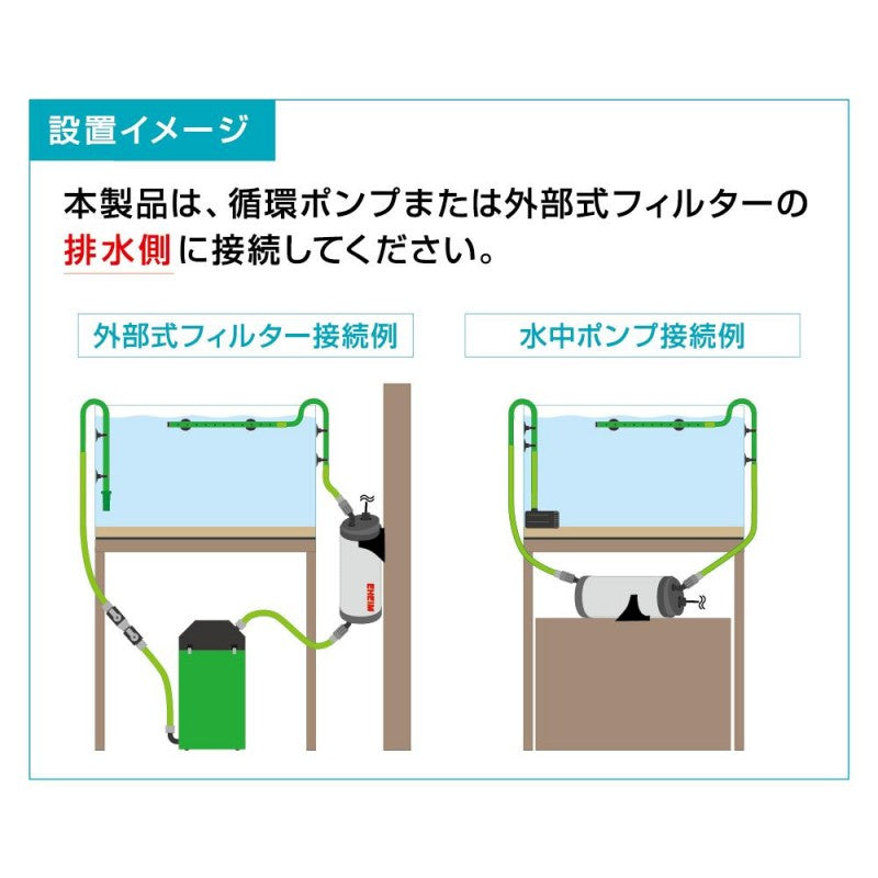 海水魚水槽の他水草水槽や大型魚、金魚の水槽にもオススメ! エーハイム リーフレックスUV500(UV殺菌灯) 適合水量300〜500L 送料無料 2点目より400円引