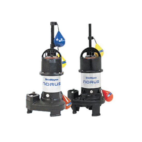 新明和工業 水中ポンプ CRS401DS+CRS401WS-F40 0.15KW 単相100V 50Hz 自動型+自動交互型 高機能樹脂製軽量水中ポンプ 代引不可 同梱不可 送料無料 但、一部地域除