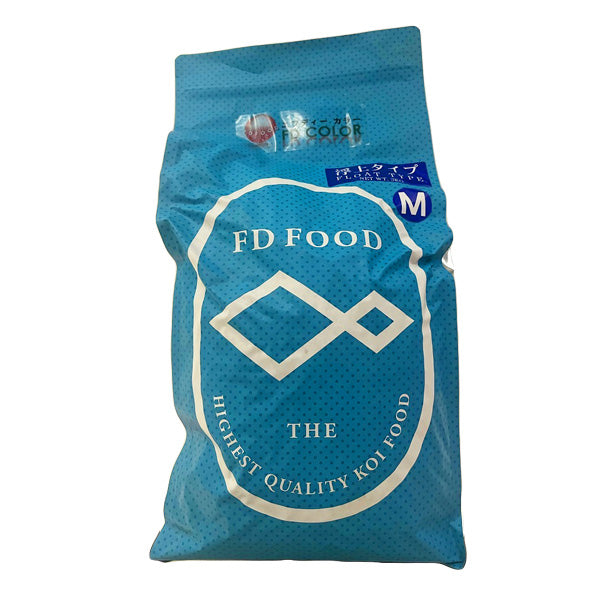 FDフード 最高級色揚飼料 カラー M 浮 3kg 送料無料 但、一部地域配送不可 2点目より400円引