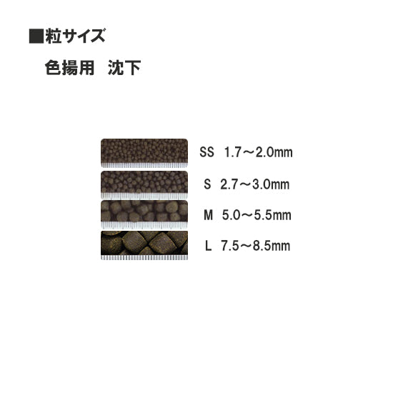 キョーリン 咲ひかり 色揚用 SS 沈下 1kg 計売 (密封包装) 送料無料 但、一部地域除 2点目より500円引