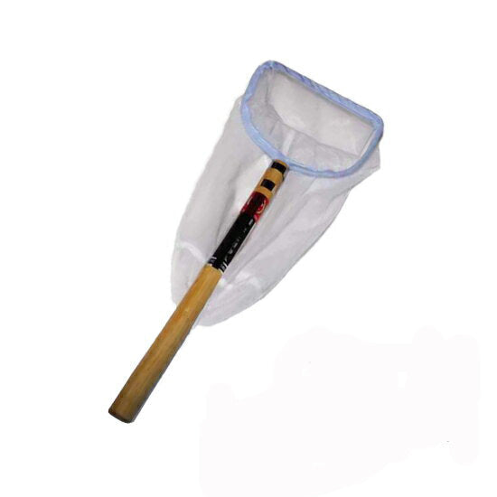 松田漁具店 選別網 フ-5 白 径15cm 柄長30cm 極細目 金魚・淡水魚・錦鯉用フン取りネット 送料無料 但、一部地域除 2点目より500円引