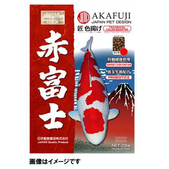 日本動物薬品 赤富士 M 浮上 10kg 1袋 送料無料 但、一部地域除