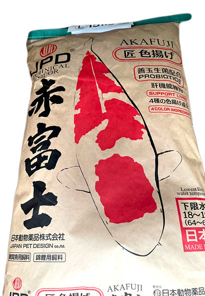 日本動物薬品 赤富士 匠色揚 L 浮上 15kg 1袋 同梱不可 送料無料 但、一部地域除