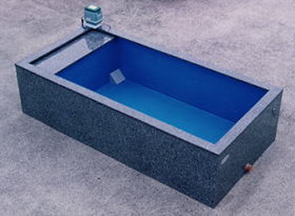 テクノ販売(井上産業) FRP ハイバイオ水槽 600LLH 代引不可 同梱不可 送料別途見積