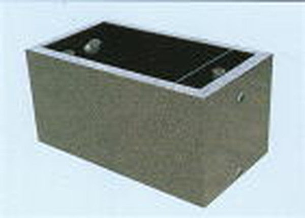 テクノ販売 FRP濾過槽 4型1槽式 濾材無 FRPグレーチング(スノコ)はオプション 代引不可 同梱不可 送料別途見積