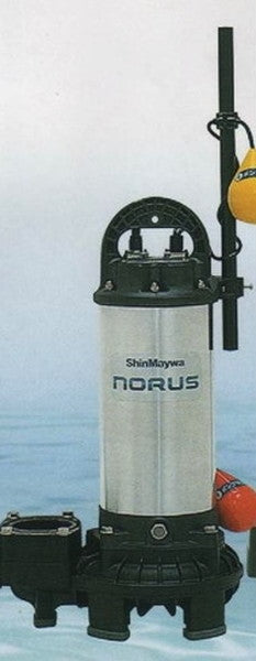 新明和工業 水中ポンプ CRS80D-F80N 2.2KW 三相200V 50Hz 自動排水スイッチ付 高機能樹脂製軽量水中ポンプ 代引不可 送料無料 但、一部地域除 同梱不可