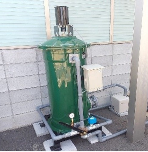 鑑賞池用生物膜式循環濾過機 半自動型 スーパーマリン NEW-900 60〜120t用 受注製作 個人宅配送不可 送料別途見積 同梱不可