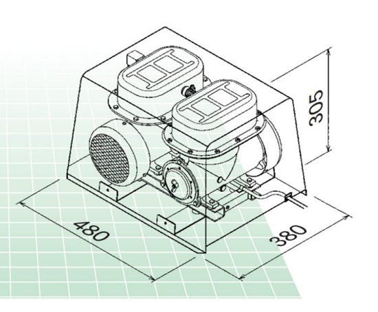 大晃 ダイアフラムブロワ DF-200(単相100V) 送料無料 但、一部地域除 同梱不可　 納期　注文確定後５～１０日