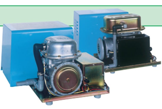 活魚輸送用　大晃ダイアフラムブロワ DFC-40N-24(24VDC,100VAC共用）　モーター駆動タイプ