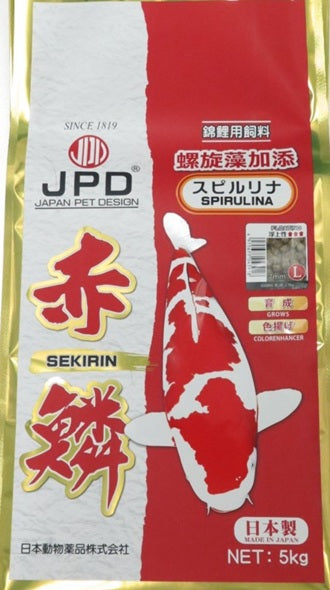 JPD 日本動物薬品 赤鱗 L 浮上 5kg 1袋　送料無料 但、一部地域除 2点目より400円引