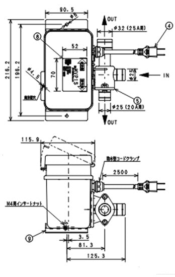 フジクリーン工業(マルカ) エアーポンプ EcoMac150＋MVP1S 送料無料 但、一部地域除