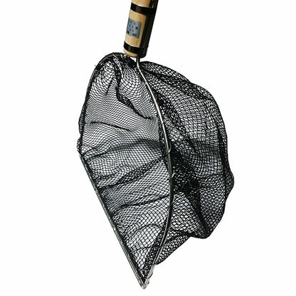 プロ用活魚水槽用網ST-13扇網 径390mm 柄長さ600mm 深さ200mm 中目5.0mmから6.2mm