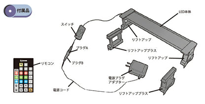 ゼンスイ マルチカラーLED 300 同梱不可 送料無料 同一商品購入2点目より200円引