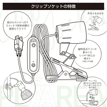 プラエリア クリップソケット 送料無料 但、一部地域除 2点目より500円引