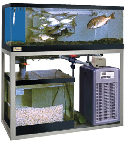 ゼンスイ 活魚水槽 潮 2型 水槽フルセット SUS架台・PVC化粧3面・結露受付 　納期４０日前後　送料別途見積