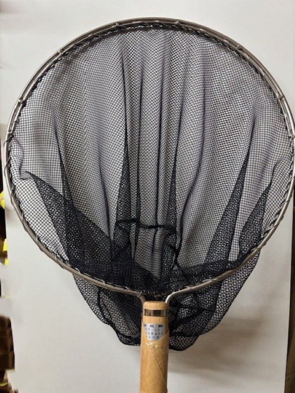 プロ用活魚水槽用網ST-13丸網 径390mm 柄長600mm 深さ150mm 細目3mm
