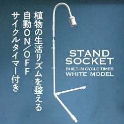 ホワイトタイプ新発売！！ プラエリア スタンドソケット スタンドソケットWHITE ゼンスイ 灯具 LED 60Wまで 　送料無料 但、一部地域除 2点目より400円引