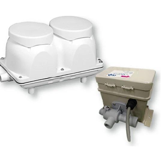 フジクリーン工業(マルカ) エアーポンプ EcoMac150＋MVP1S　送料無料 但、一部地域除