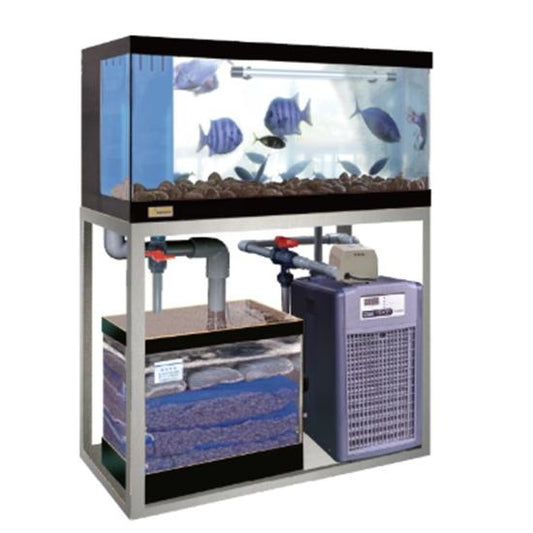 ゼンスイ 活魚水槽 潮 1200ZD 水槽フルセット SUS架台・PVC化粧4面・結露受付 　納期４０日前後　送料別途見積