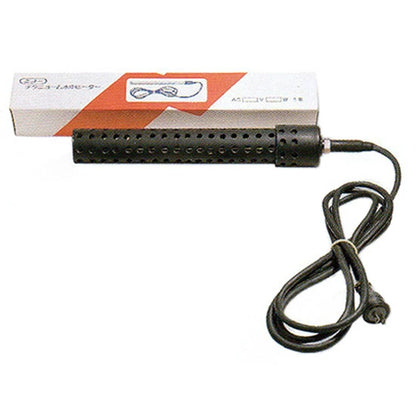 日本製 日東(ニットー) チタンヒーター 単相100V 500W(ネジ付・投込可)プラグ無 ＋ヒーターカバー(ネジ付) 　送料無料